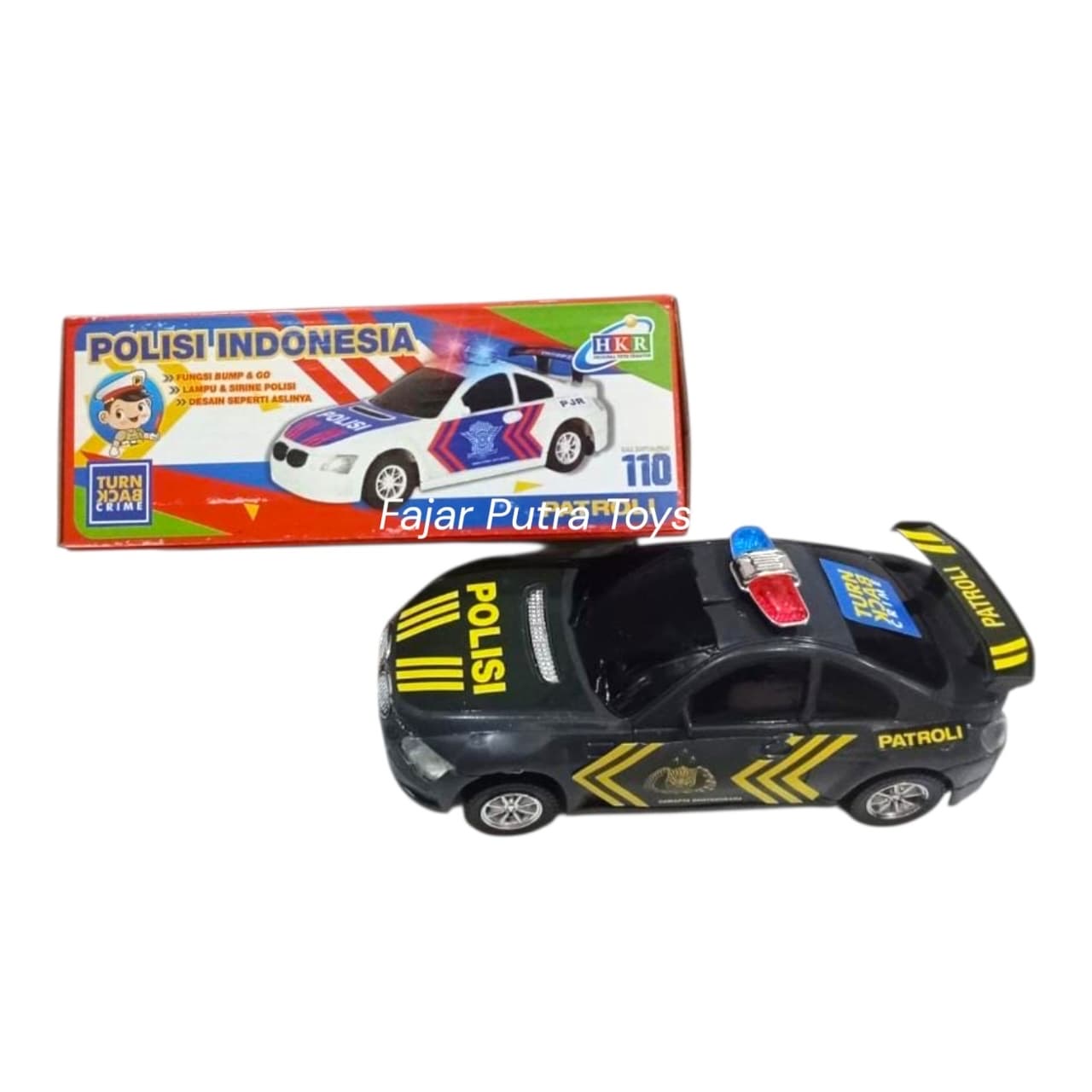 Mainan Mobil Polisi BO 66-21027P