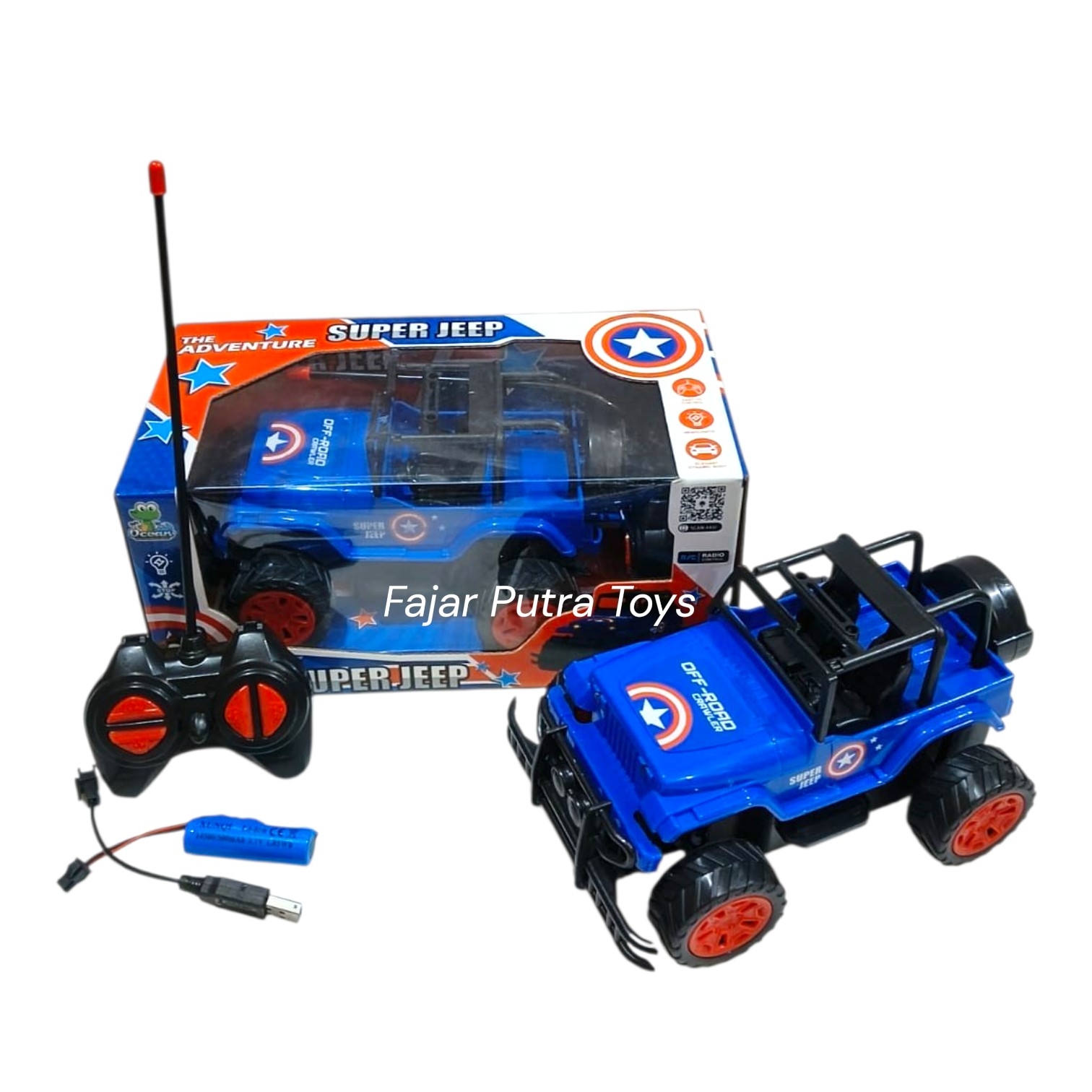 Mainan Mobil R/C Super Jeep OCT 922