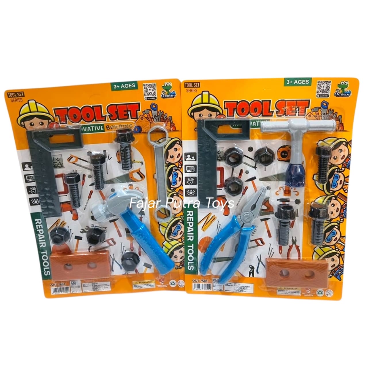 Mainan Alat Pembangunan Tool Set OCT 7501